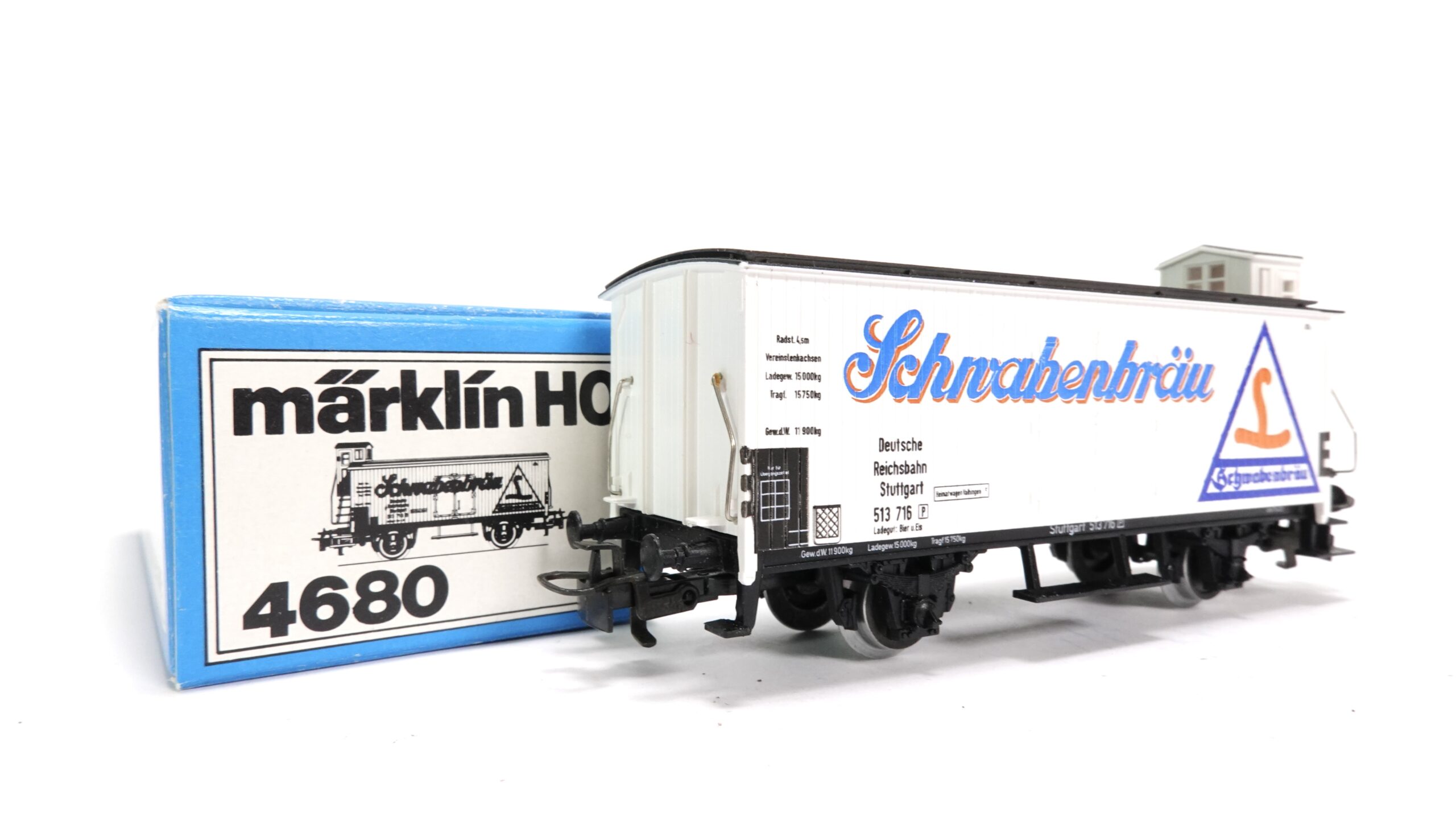 Märklin 4680 H0 DB Kühlwagen Schwabenbräu | 0158 8 Märklin 4680 H0 DB Kühlwagen Schwabenbräu | 0158 – Bild 8