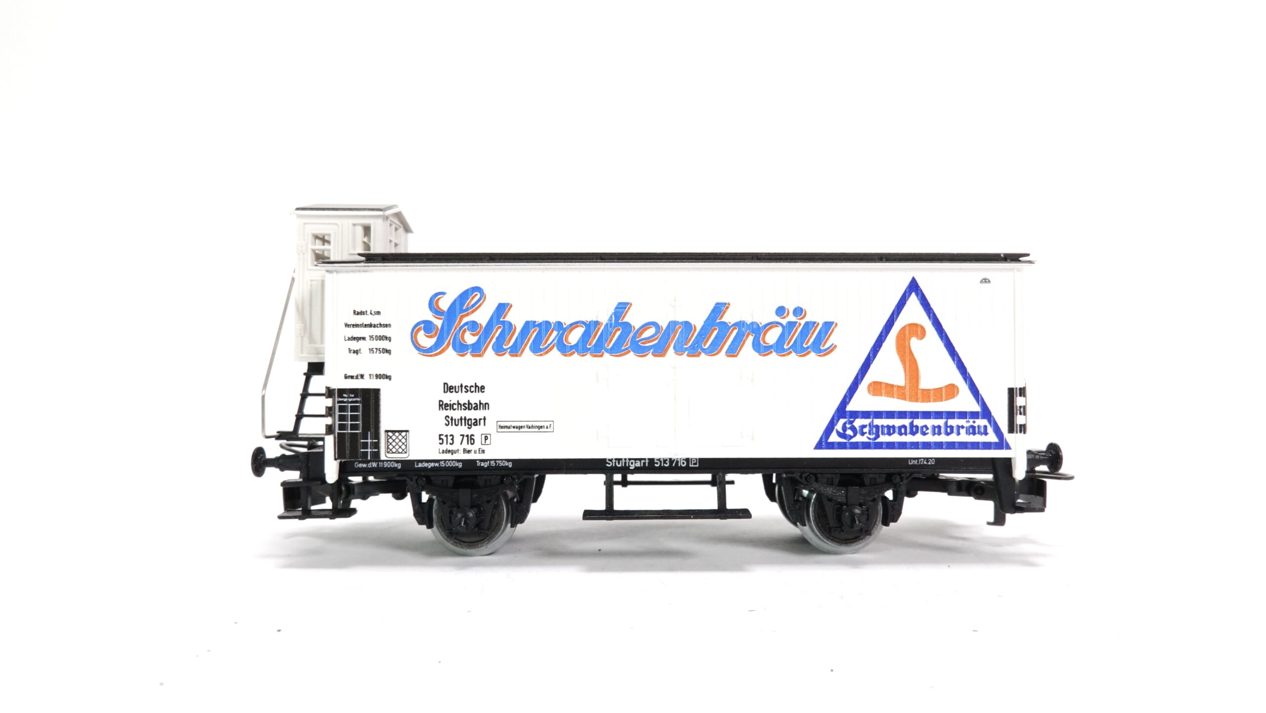 Märklin 4680 H0 DB Kühlwagen Schwabenbräu | 0158 1 Märklin 4680 H0 DB Kühlwagen Schwabenbräu | 0158