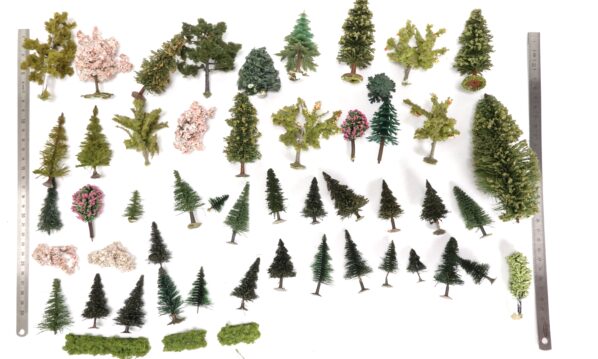 Baumset H0 ±40x Laub und Tannenbäume | 1999
