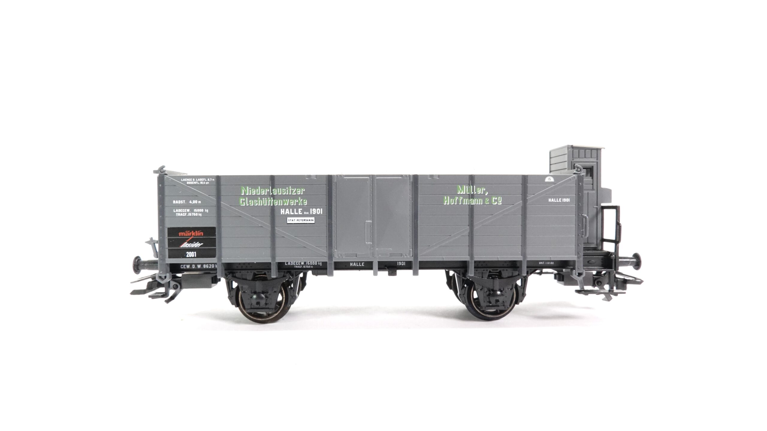 Märklin 46037 H0 Hochbordwagen Jahreswagen 2001 | 0167 1 Märklin 46037 H0 Hochbordwagen Jahreswagen 2001 | 0167