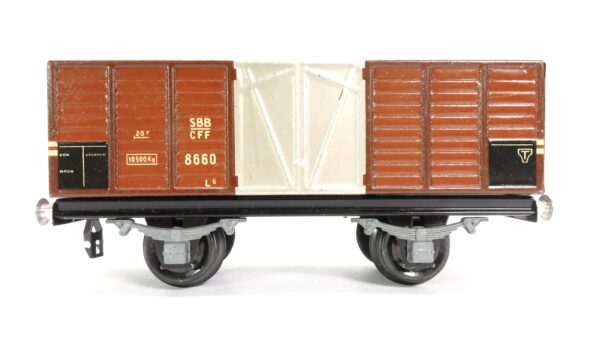 Buco 8660 0 SBB Hochbordwagen L6 grün | 2071