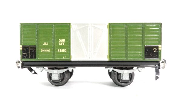 Buco 8660 0 SBB Hochbordwagen L6 grün | 2071