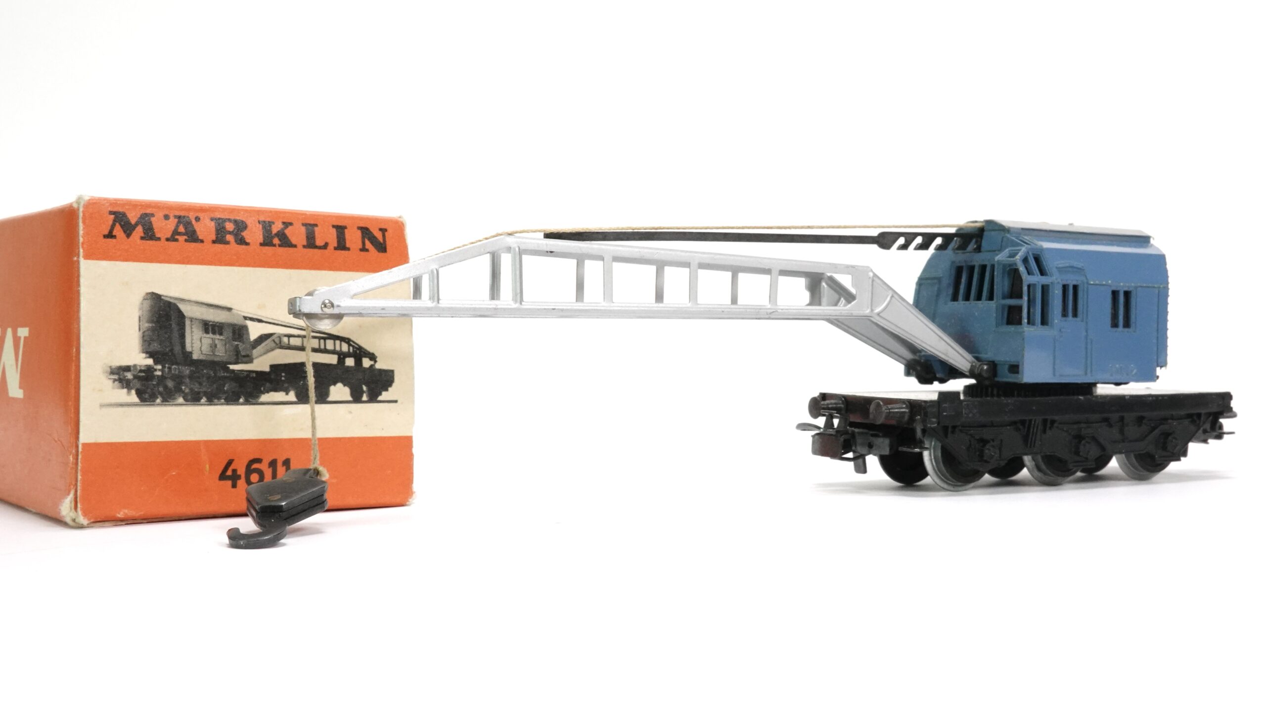 Märklin 4611 H0 DB Kranwagen | 2075 9 Märklin 4611 H0 DB Kranwagen | 2075 – Bild 9