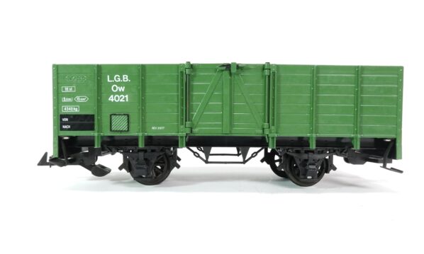 LGB 4021 G Hochbordwagen grün | 0208