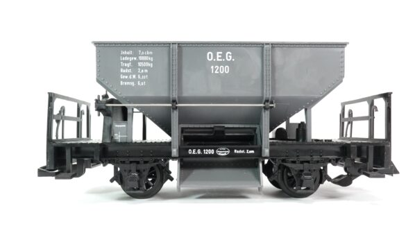 LGB 4041G G Schüttgutwagen grau | 0210