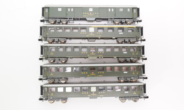 Fleischmann N SBB Zug mit fünf Umbau-Personenwagen | 2027