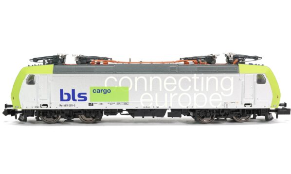 Minitrix 12159 N BLS Re 485 Cargo connecting europe | A0216