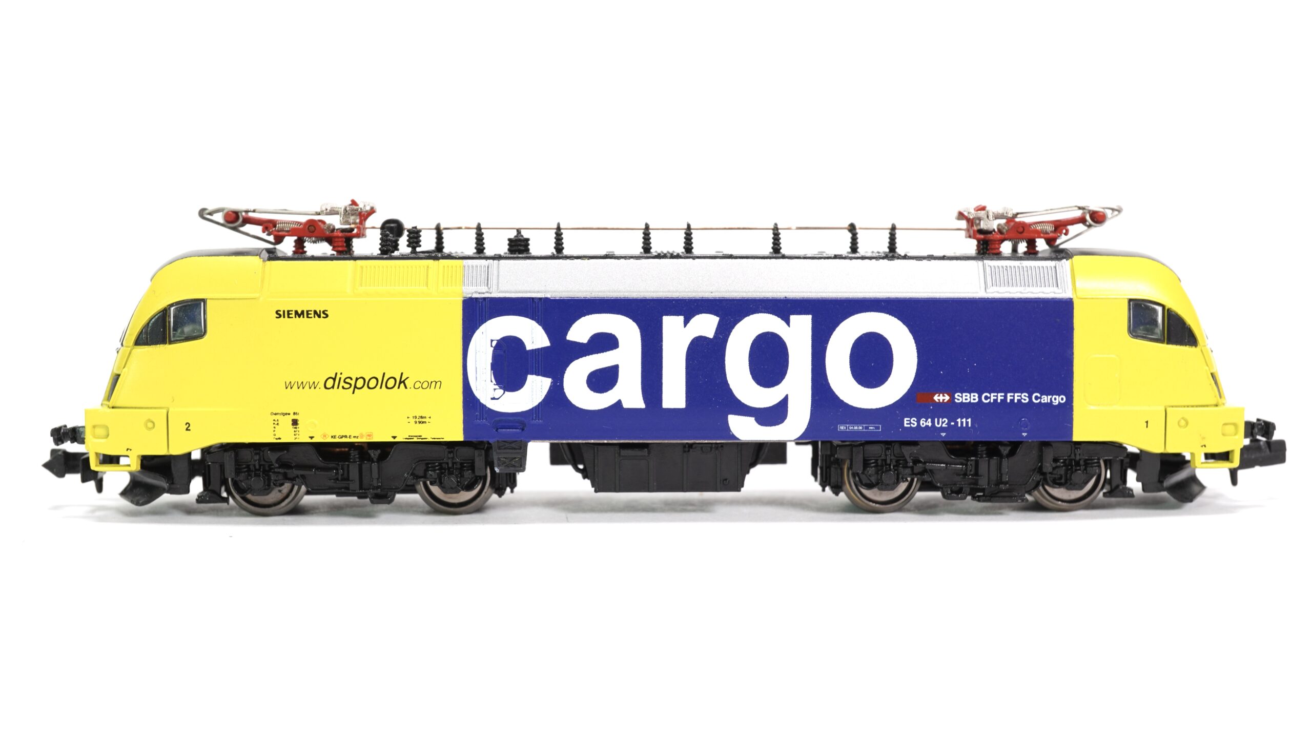 Hobbytrain 2742 N SBB Cargo E-Lok ES 64 | A0240 5 Hobbytrain 2742 N SBB Cargo E-Lok ES 64 | A0240 – Bild 5