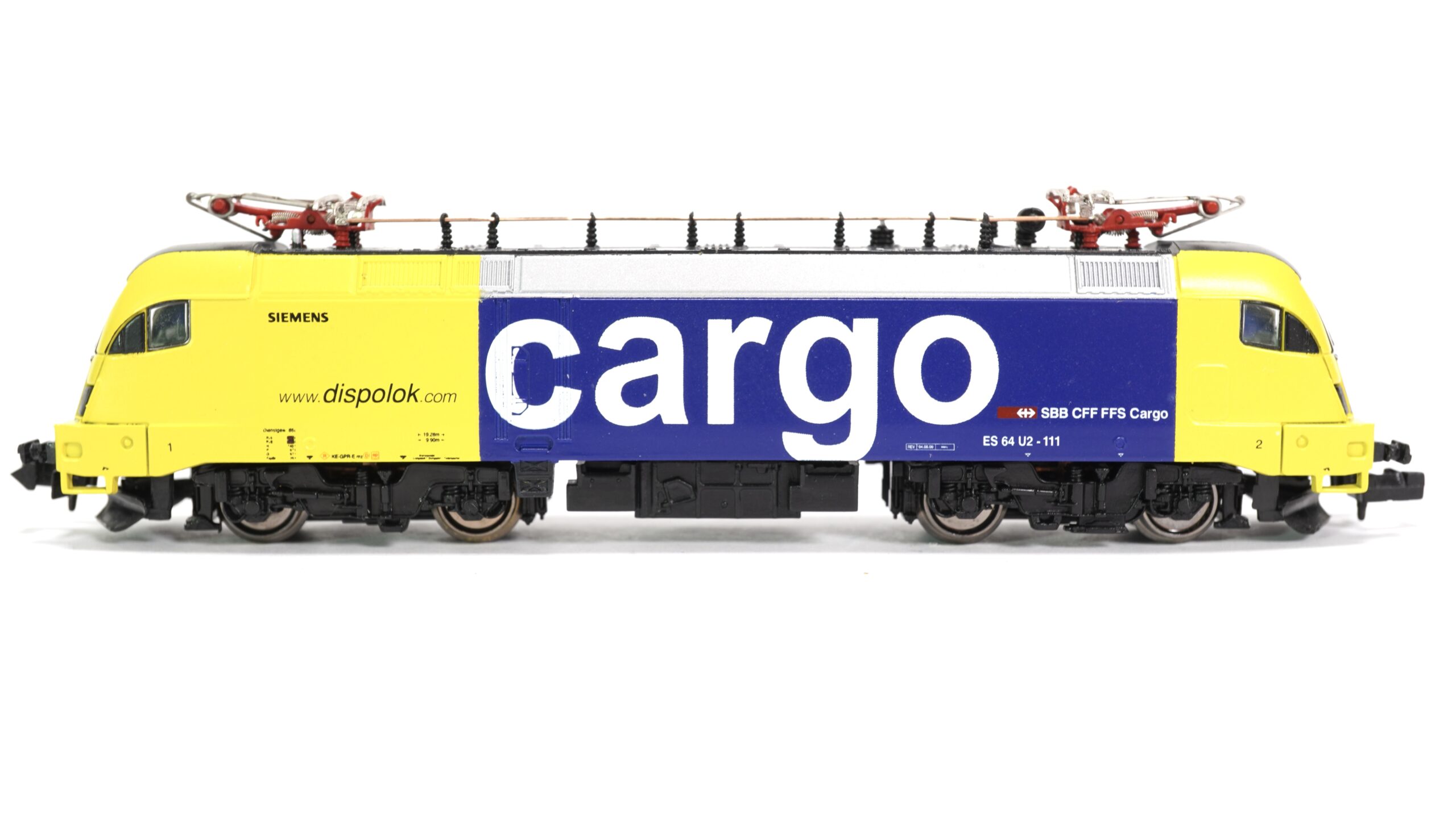 Hobbytrain 2742 N SBB Cargo E-Lok ES 64 | A0240 10 Hobbytrain 2742 N SBB Cargo E-Lok ES 64 | A0240 – Bild 10