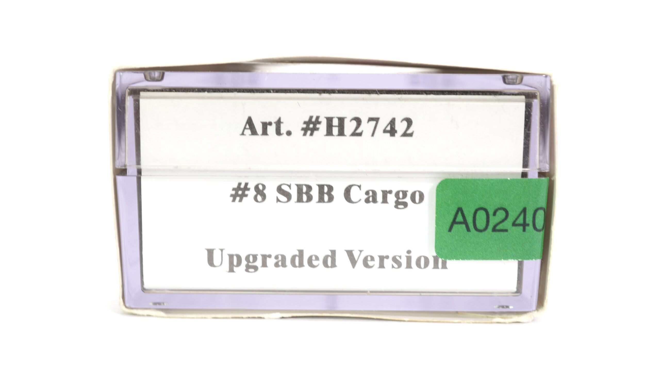 Hobbytrain 2742 N SBB Cargo E-Lok ES 64 | A0240 2 Hobbytrain 2742 N SBB Cargo E-Lok ES 64 | A0240 – Bild 2