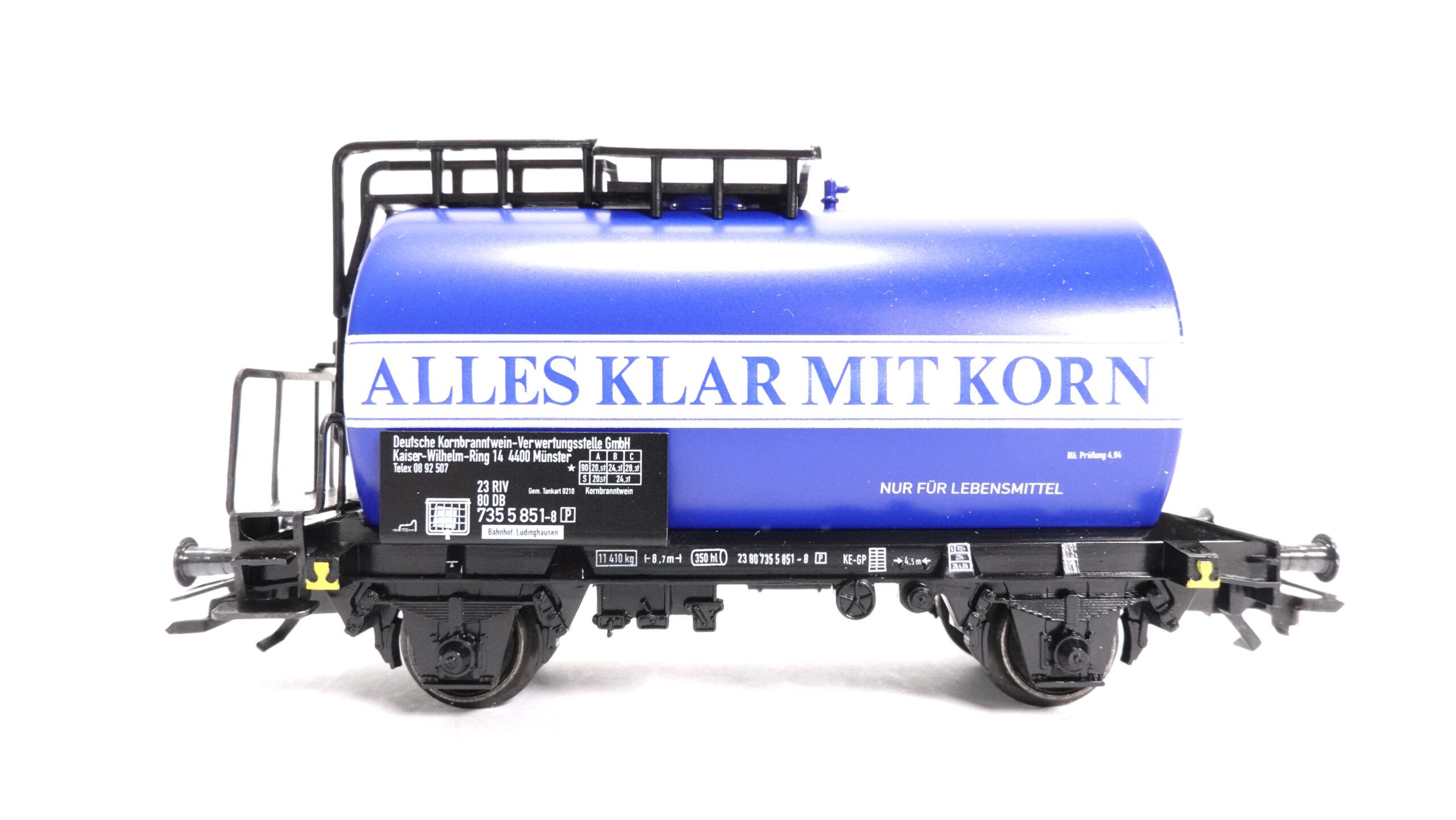 Märklin 4642 H0 DB Kesselwagen klar mit Korn | 0187 1 Märklin 4642 H0 DB Kesselwagen klar mit Korn | 0187