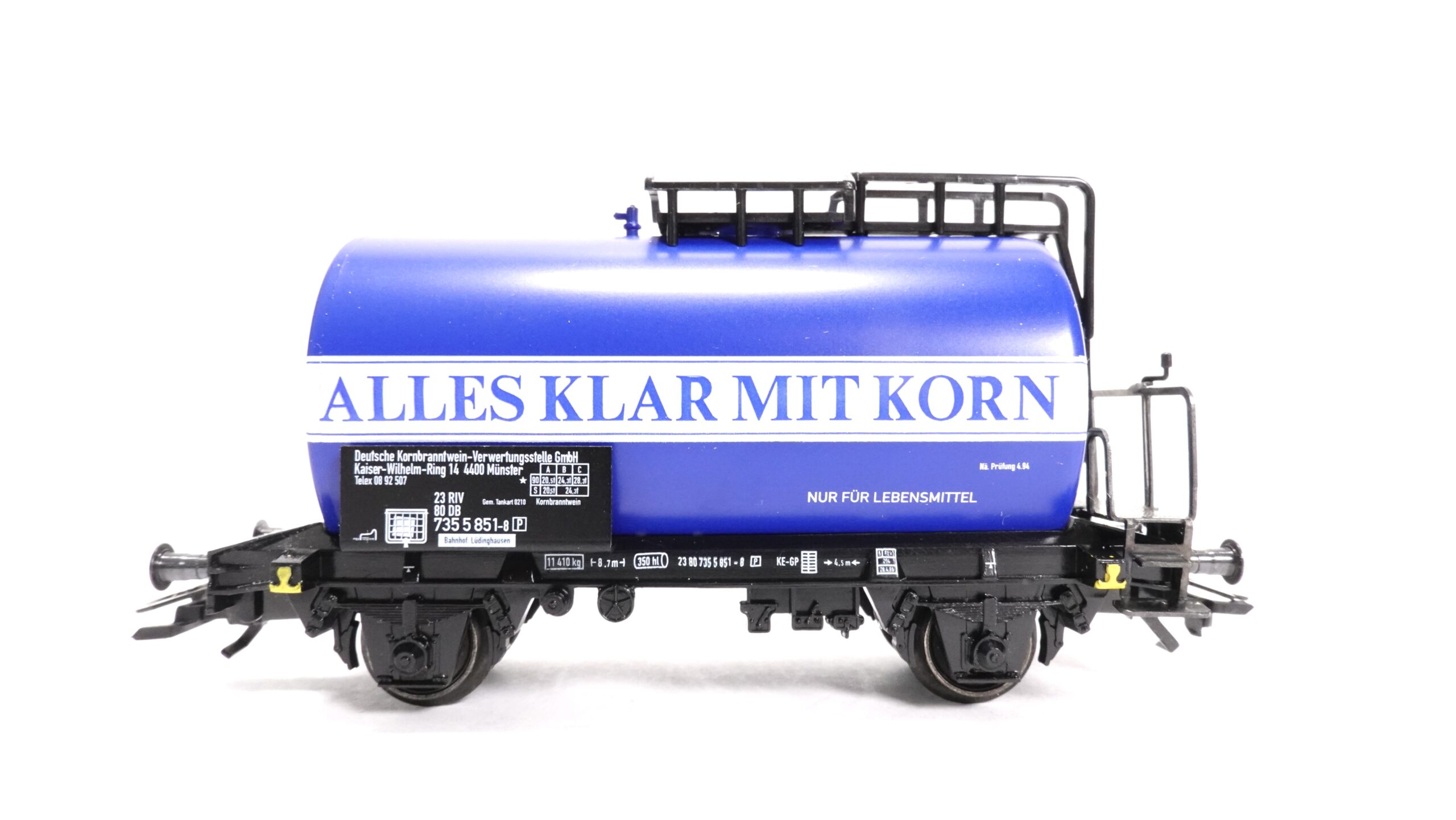 Märklin 4642 H0 DB Kesselwagen klar mit Korn | 0187 9 Märklin 4642 H0 DB Kesselwagen klar mit Korn | 0187 – Bild 9
