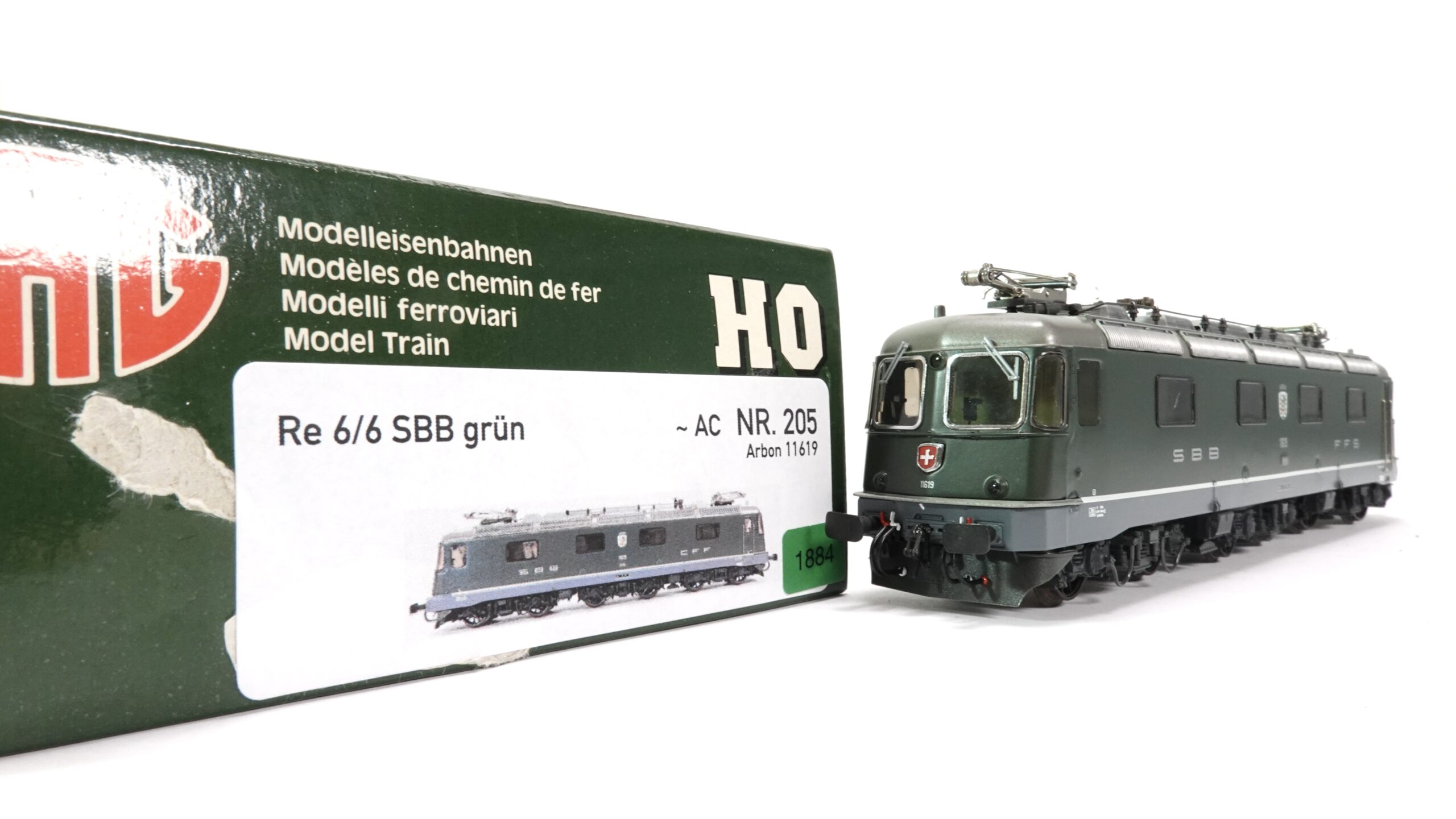 HAG 205 H0 SBB Re 6/6 Arbon 11619 | 1884 12 HAG 205 H0 SBB Re 6/6 Arbon 11619 | 1884 – Bild 12
