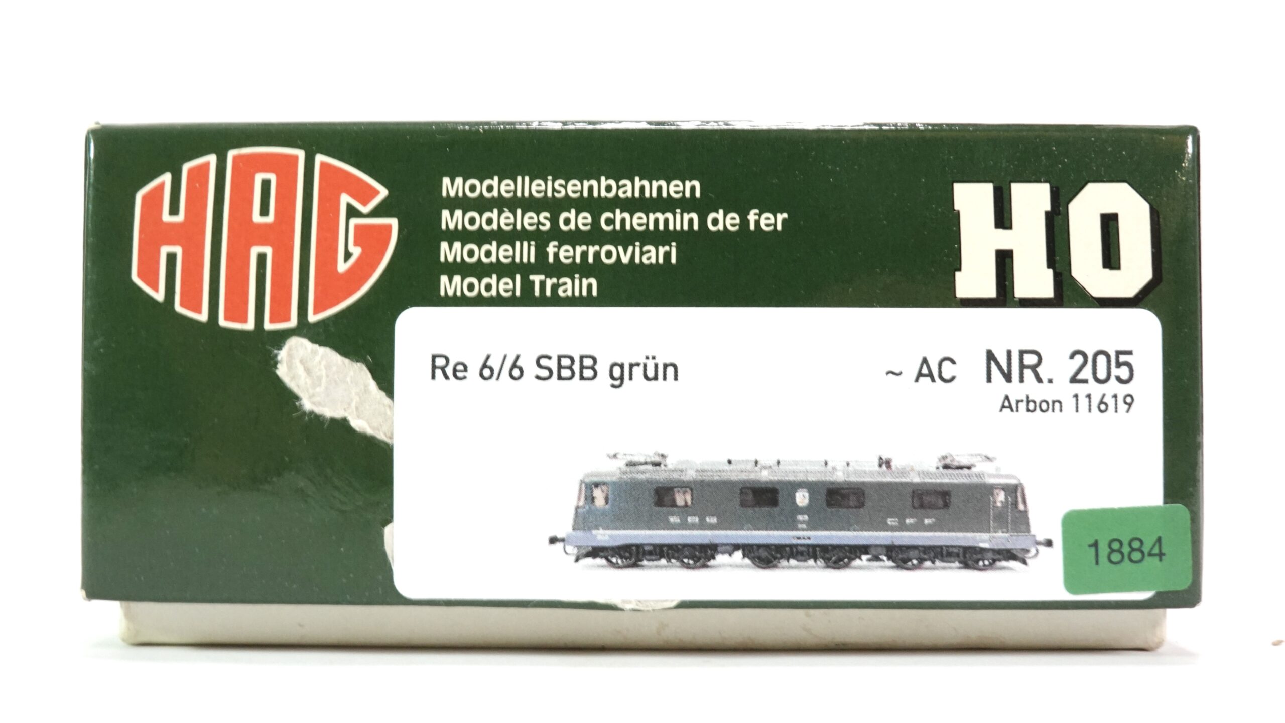 HAG 205 H0 SBB Re 6/6 Arbon 11619 | 1884 11 HAG 205 H0 SBB Re 6/6 Arbon 11619 | 1884 – Bild 11
