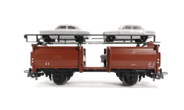 Märklin 4613 H0 DB Autoransportwagen mit 4 Autos | 2099