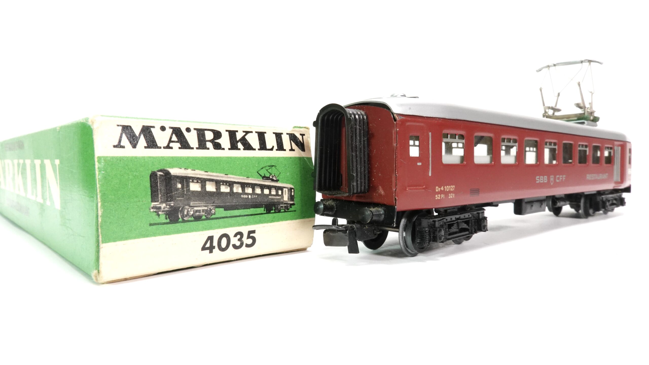 Märklin 4035 H0 SBB Speisewagen rot | 2112 2 Märklin 4035 H0 SBB Speisewagen rot | 2112 – Bild 2
