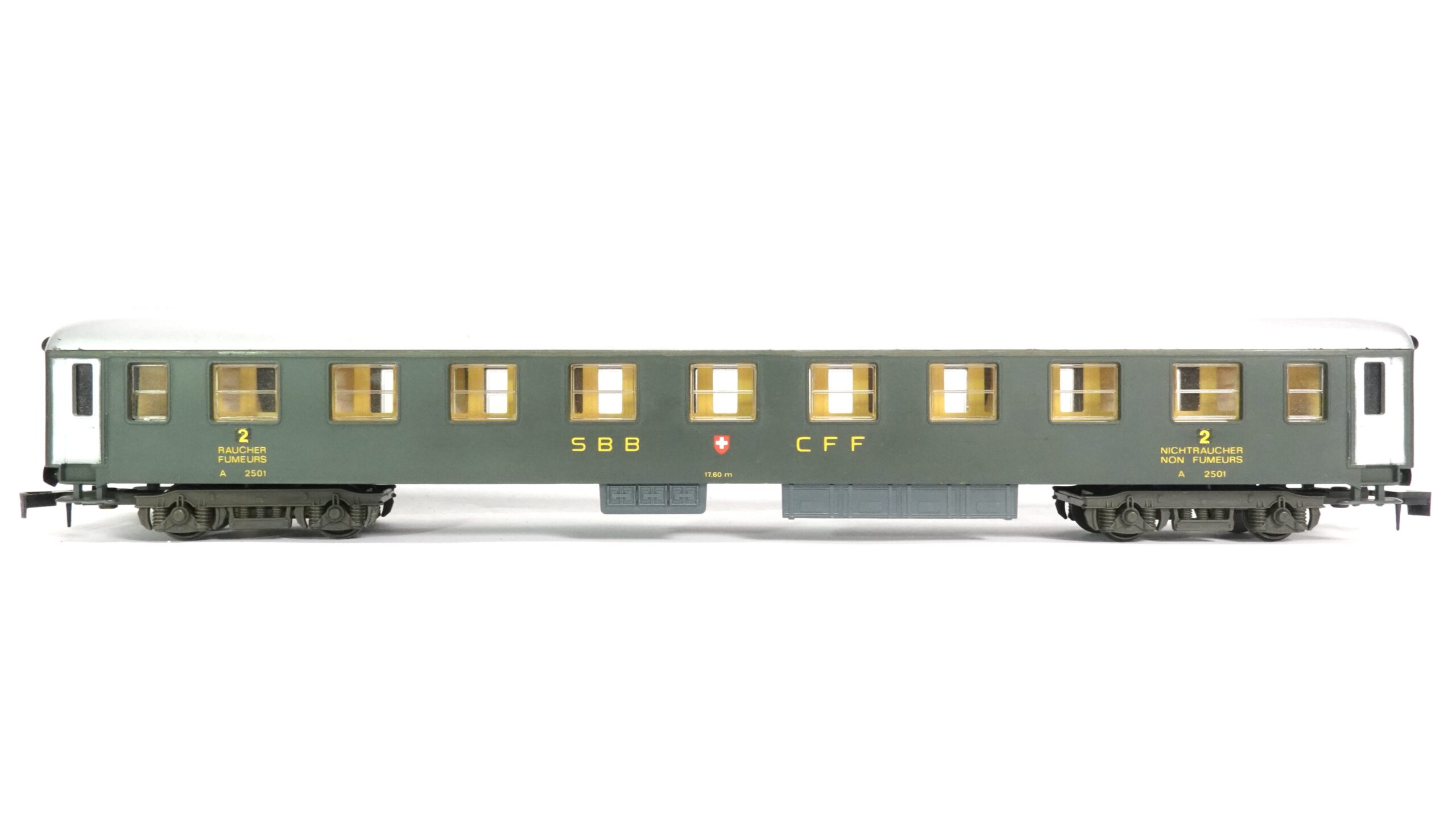 Lima 6611 0 SBB-Personenwagen mit Schlusslicht RIC 2. Kl | 2131 6 Lima 6611 0 SBB-Personenwagen mit Schlusslicht RIC 2. Kl | 2131 – Bild 6