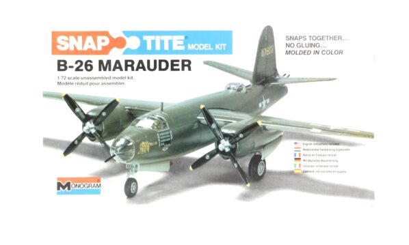 Monogram 1101 1/72 B-26 Marauder B-26 | 2157