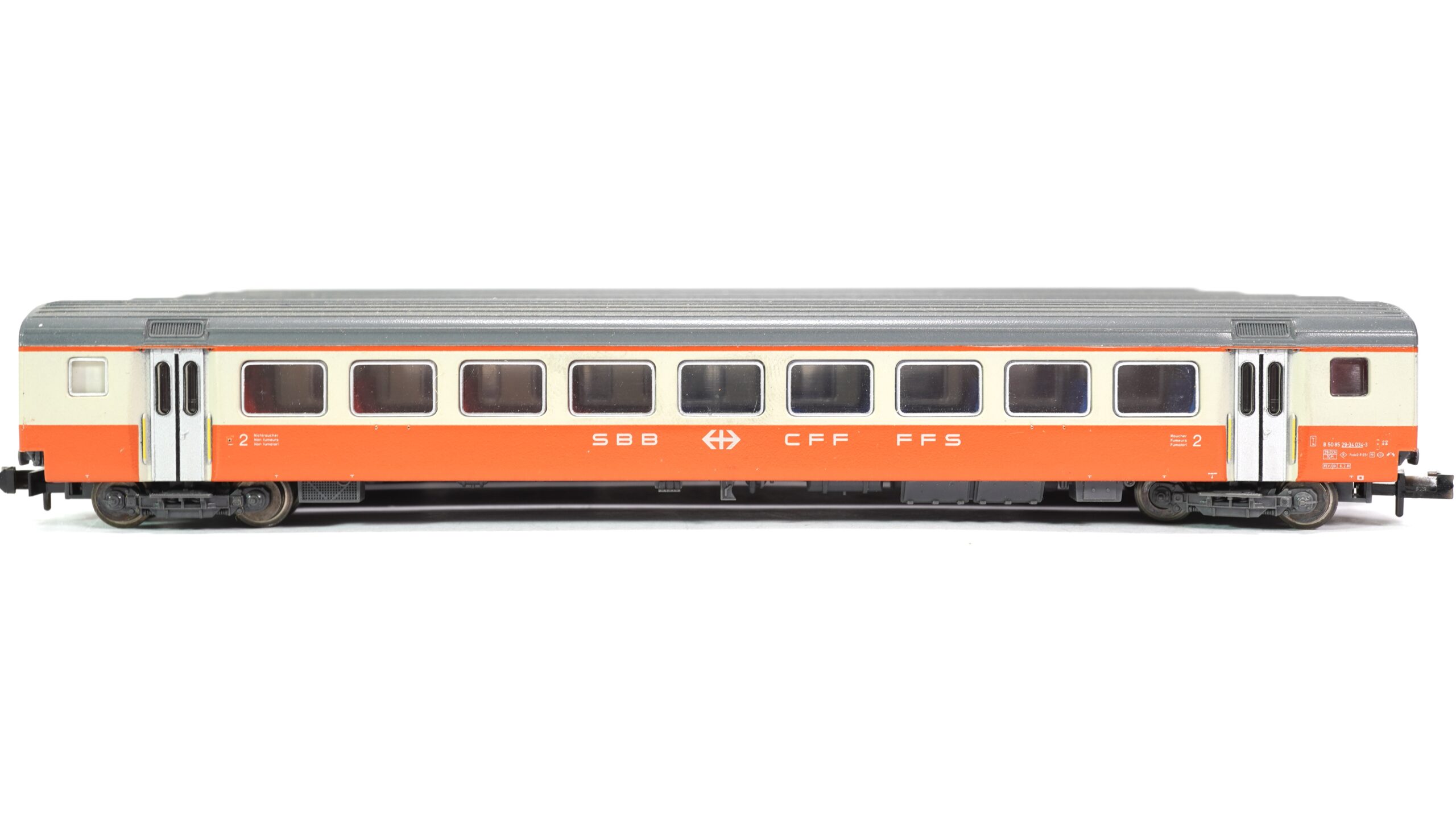 Minitrix N SBB Set Swiss Express mit 7 Wagen | A0302 14 Minitrix N SBB Set Swiss Express mit 7 Wagen | A0302 – Bild 14