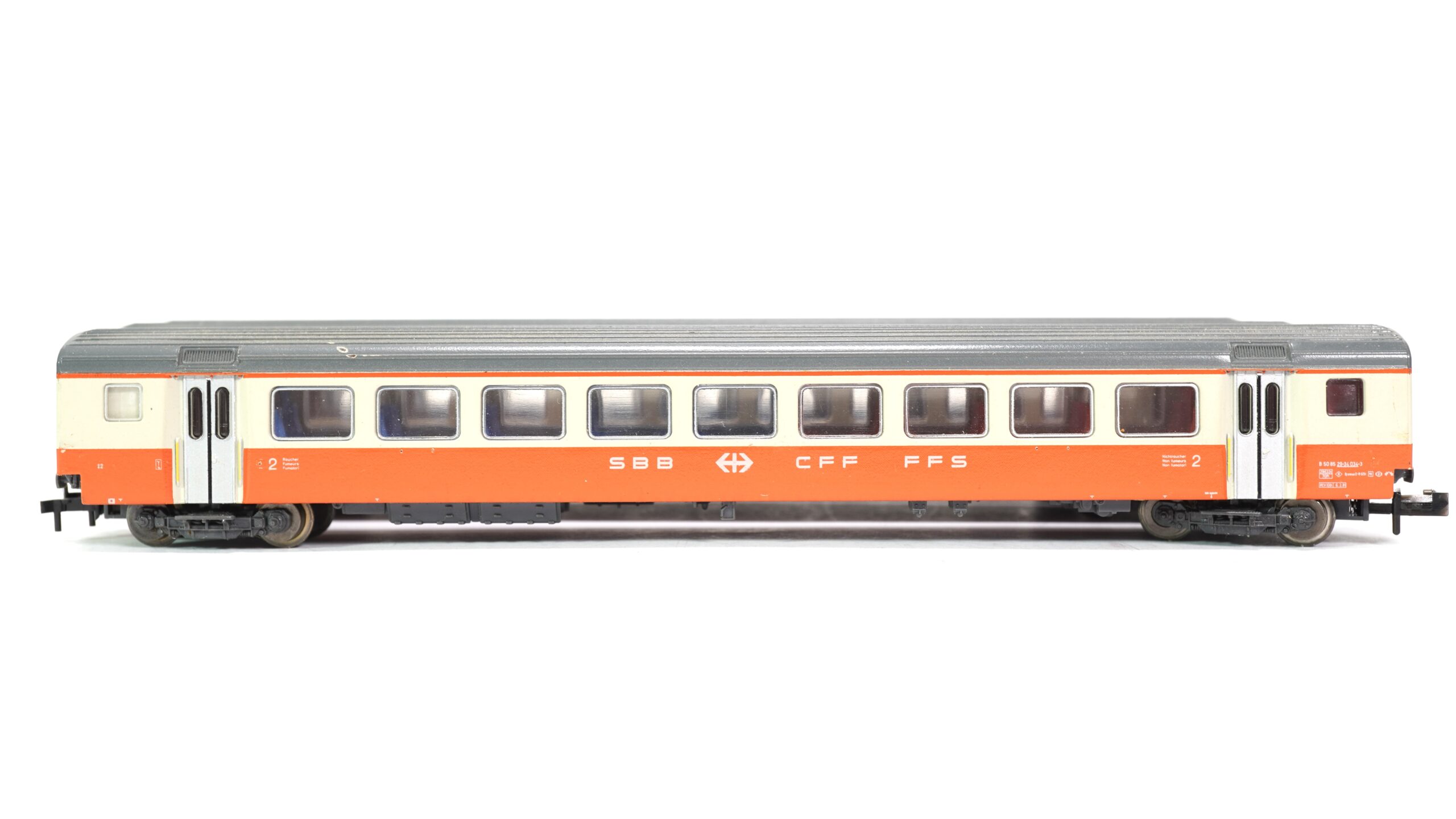 Minitrix N SBB Set Swiss Express mit 7 Wagen | A0302 9 Minitrix N SBB Set Swiss Express mit 7 Wagen | A0302 – Bild 9