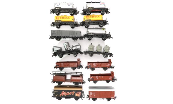 Märklin H0 Bastelware Set 14 Güterwagen | A0293