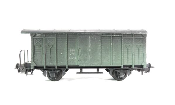 HAG 300 H0 SBB Güterwagen K3 grün veraltert | 2202