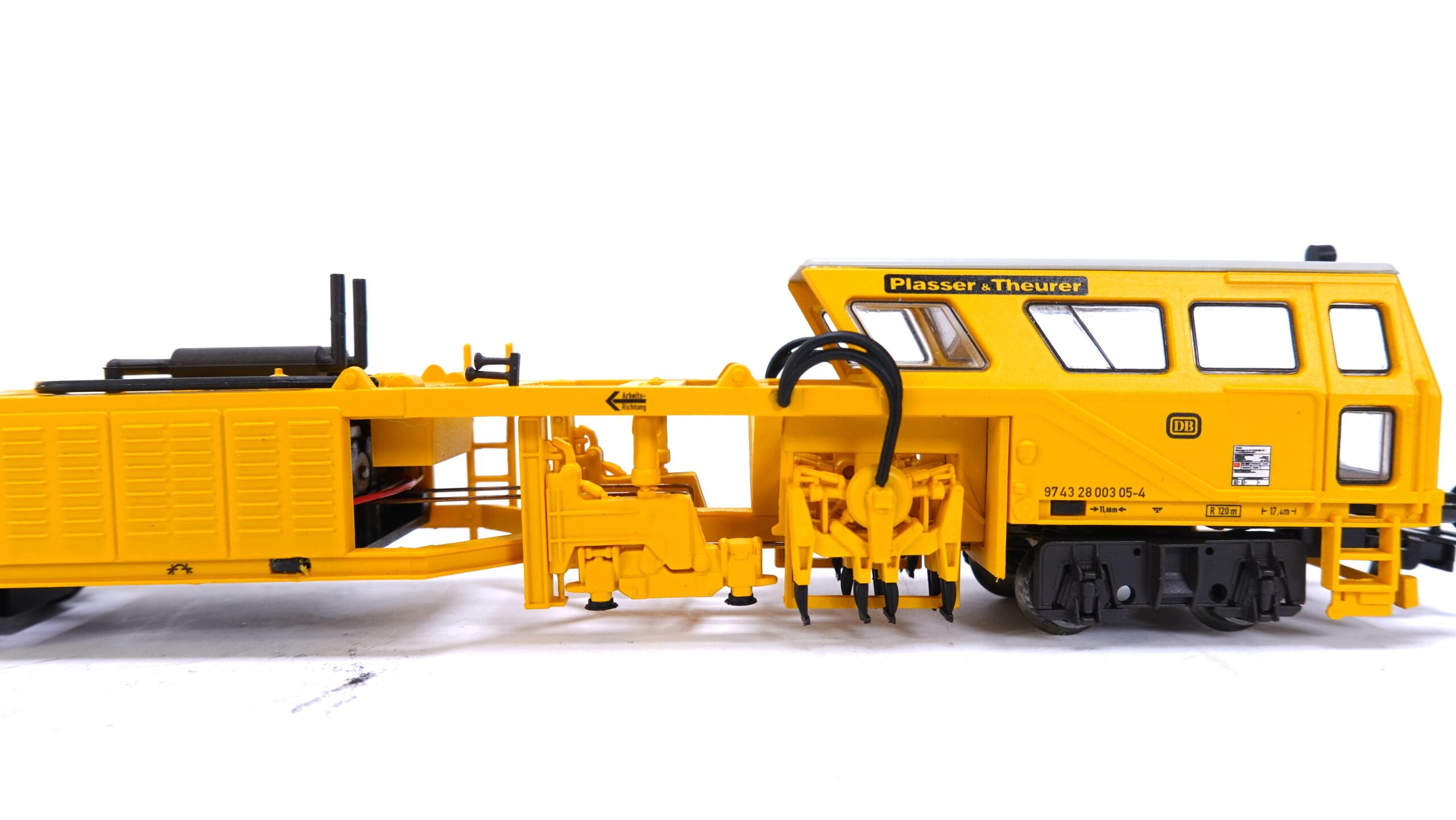 Liliput L136110 H0 DB Gleisstopfmaschine gelb | A1936 5 Liliput L136110 H0 DB Gleisstopfmaschine gelb | A1936 – Bild 5