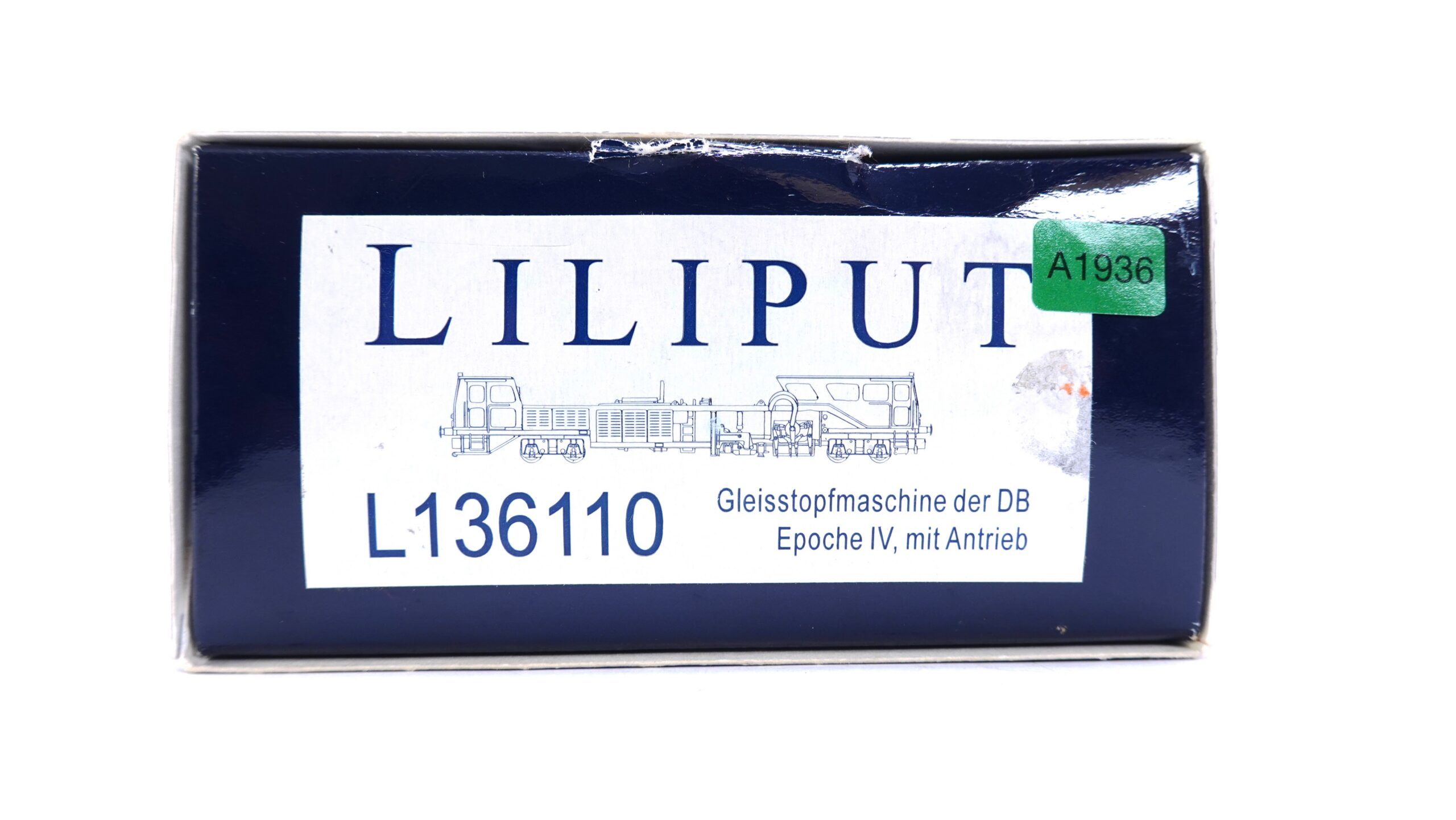 Liliput L136110 H0 DB Gleisstopfmaschine gelb | A1936 11 Liliput L136110 H0 DB Gleisstopfmaschine gelb | A1936 – Bild 11
