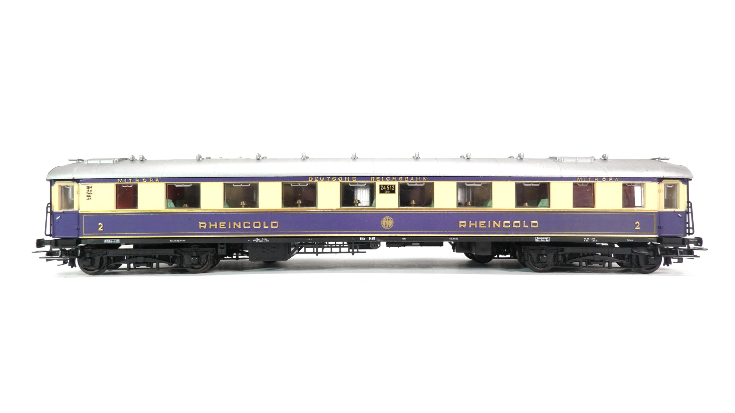 Liliput H0 DRG Rheingoldzug mit fünf Wagen 14 Liliput H0 DRG Rheingoldzug mit fünf Wagen – Bild 14