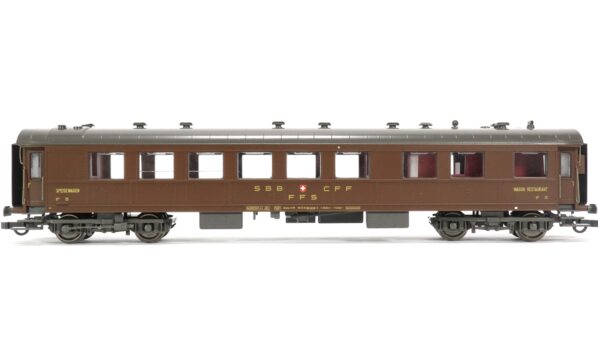 Roco 44875 H0 SBB Speisewagen braun | 2263