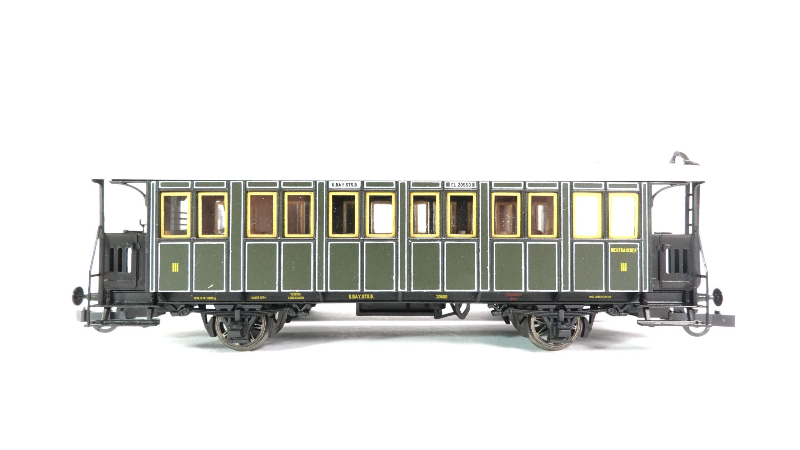 Roco 44018 H0 K.Bay.Sts.B. Personenwagenset 4-teilig | 2283 15 Roco 44018 H0 K.Bay.Sts.B. Personenwagenset 4-teilig | 2283 – Bild 15