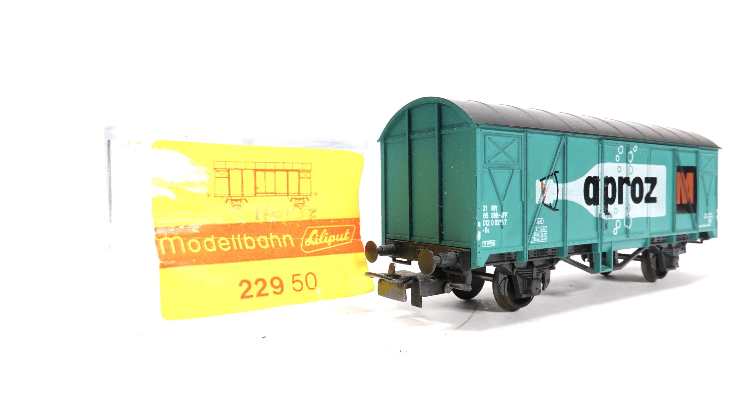 Liliput 22950 H0 SBB Kühlwagen Aproz | 2297 9 Liliput 22950 H0 SBB Kühlwagen Aproz | 2297 – Bild 9