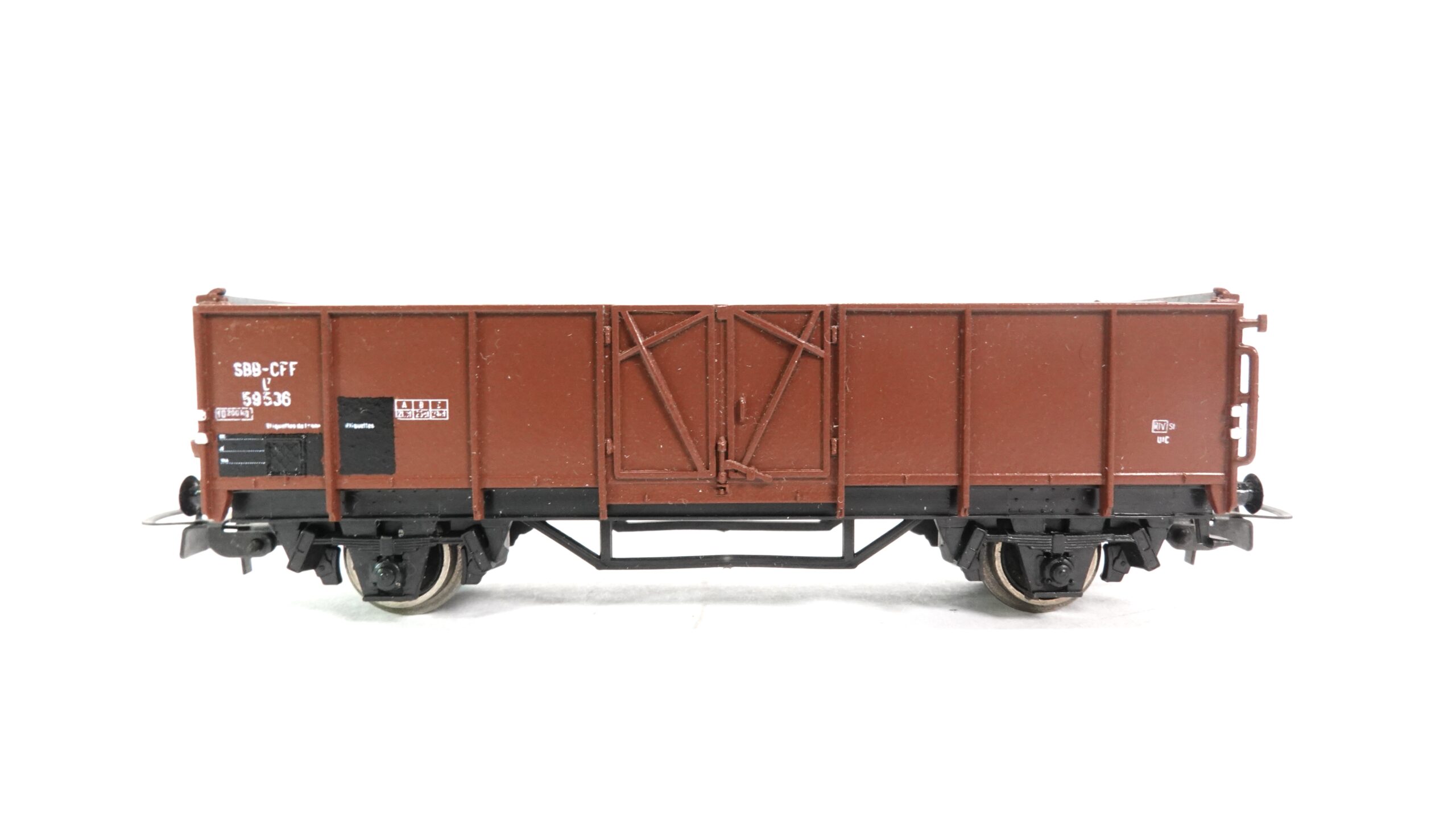 Piko 5/6417-17 H0 SBB Niederbordwagen braun | A0320 3 Piko 5/6417-17 H0 SBB Niederbordwagen braun | A0320 – Bild 3