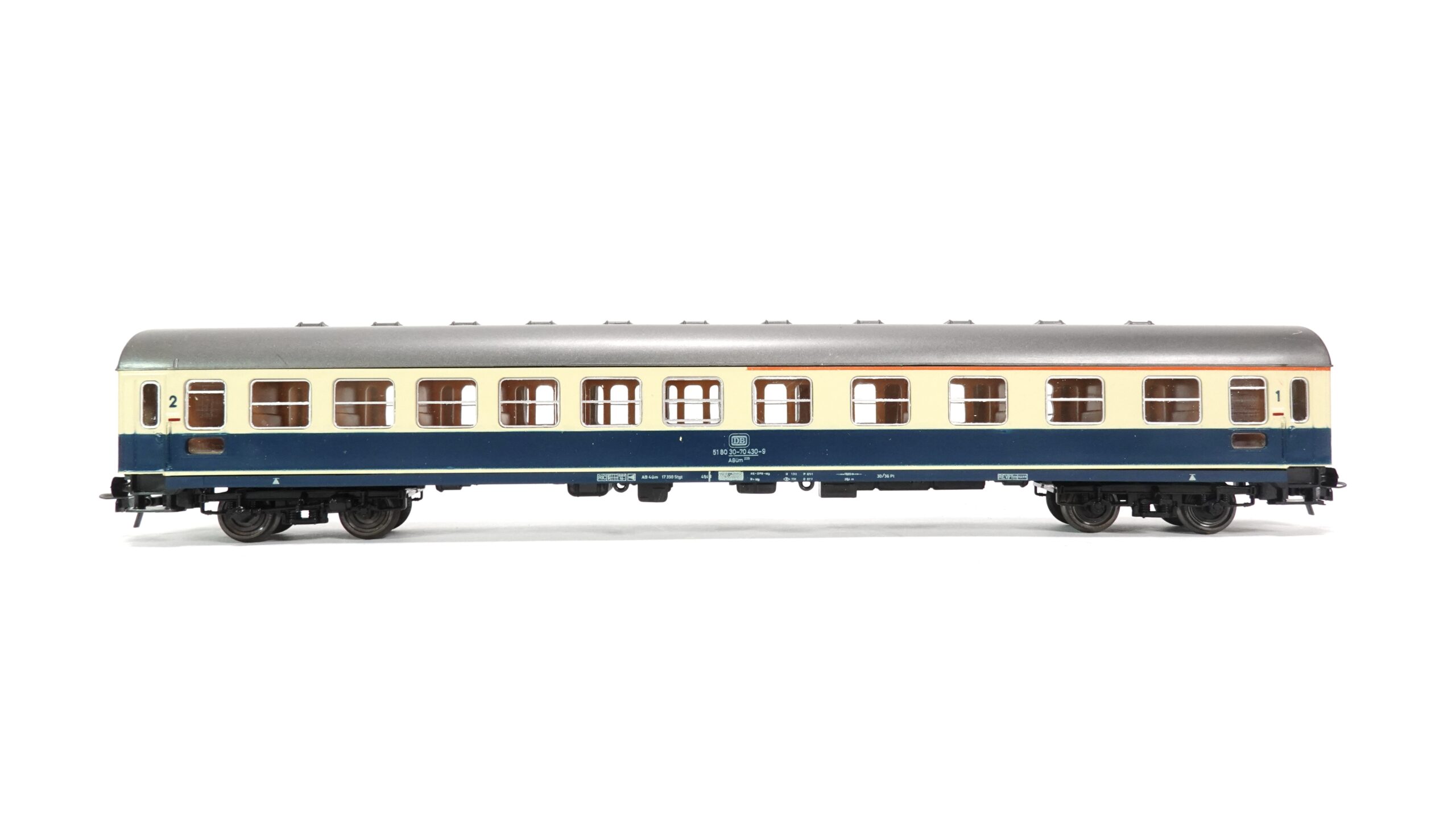 Roco 4288 H0 DB Schnellzugwagen 1./2. Kl. blaubeige | A0332 3 Roco 4288 H0 DB Schnellzugwagen 1./2. Kl. blaubeige | A0332 – Bild 3