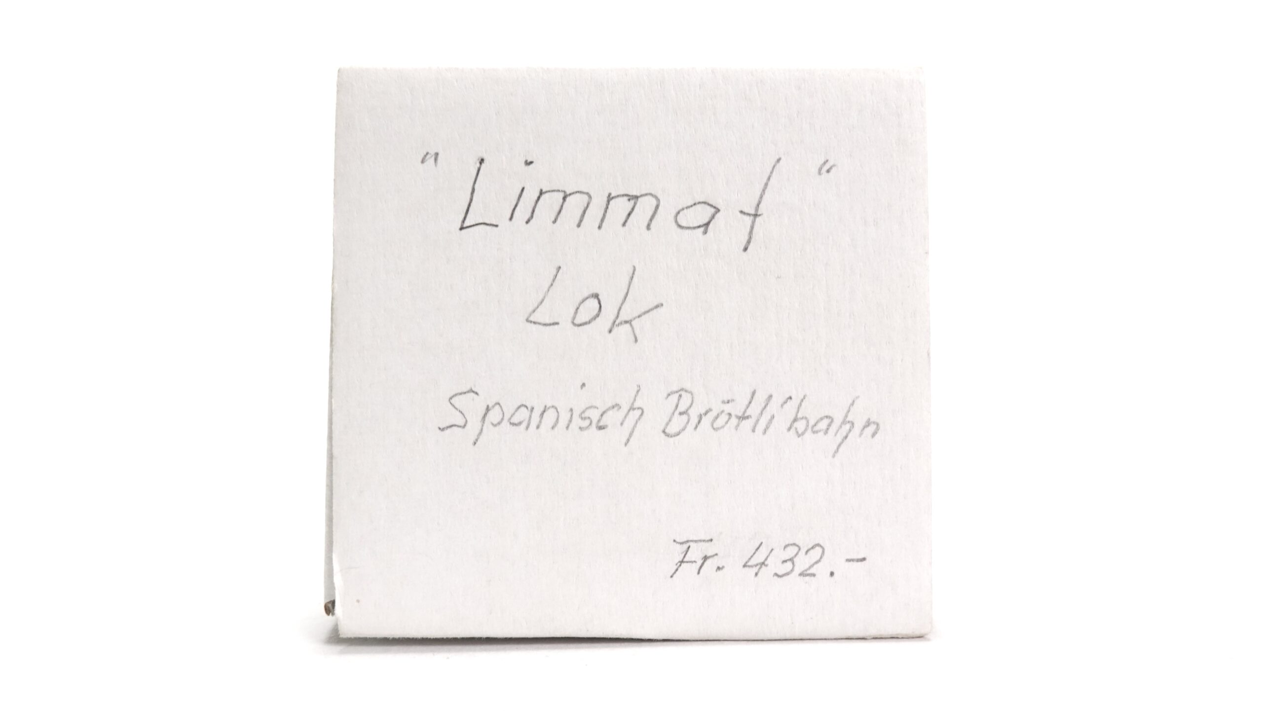 Wabu N SNB Leerkarton für Limit Lok 2 Wabu N SNB Leerkarton für Limit Lok – Bild 2