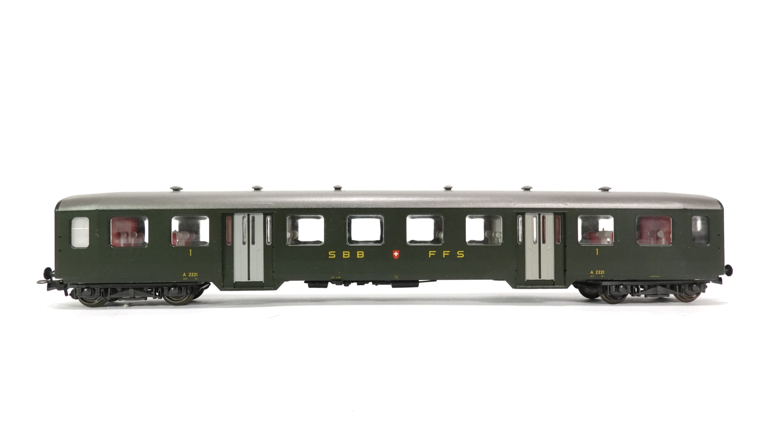 Liliput 87753 H0 SBB Leichtstahl Speisewagen 1./2. Kl | A0341 1 Liliput 87753 H0 SBB Leichtstahl Speisewagen 1./2. Kl | A0341