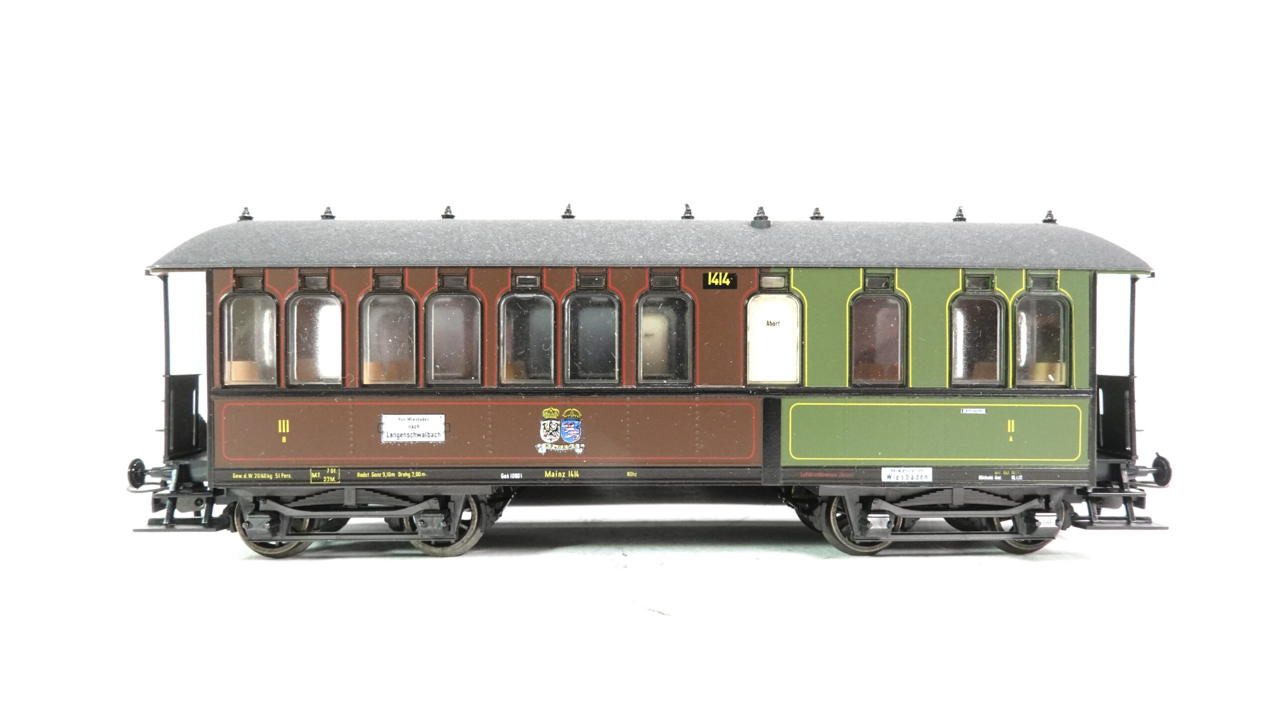 Liliput 811 H0 K.P.E.V.Wagenset 4-teilig Langenschwalbacherl | A0372 10 Liliput 811 H0 K.P.E.V.Wagenset 4-teilig Langenschwalbacherl | A0372 – Bild 10