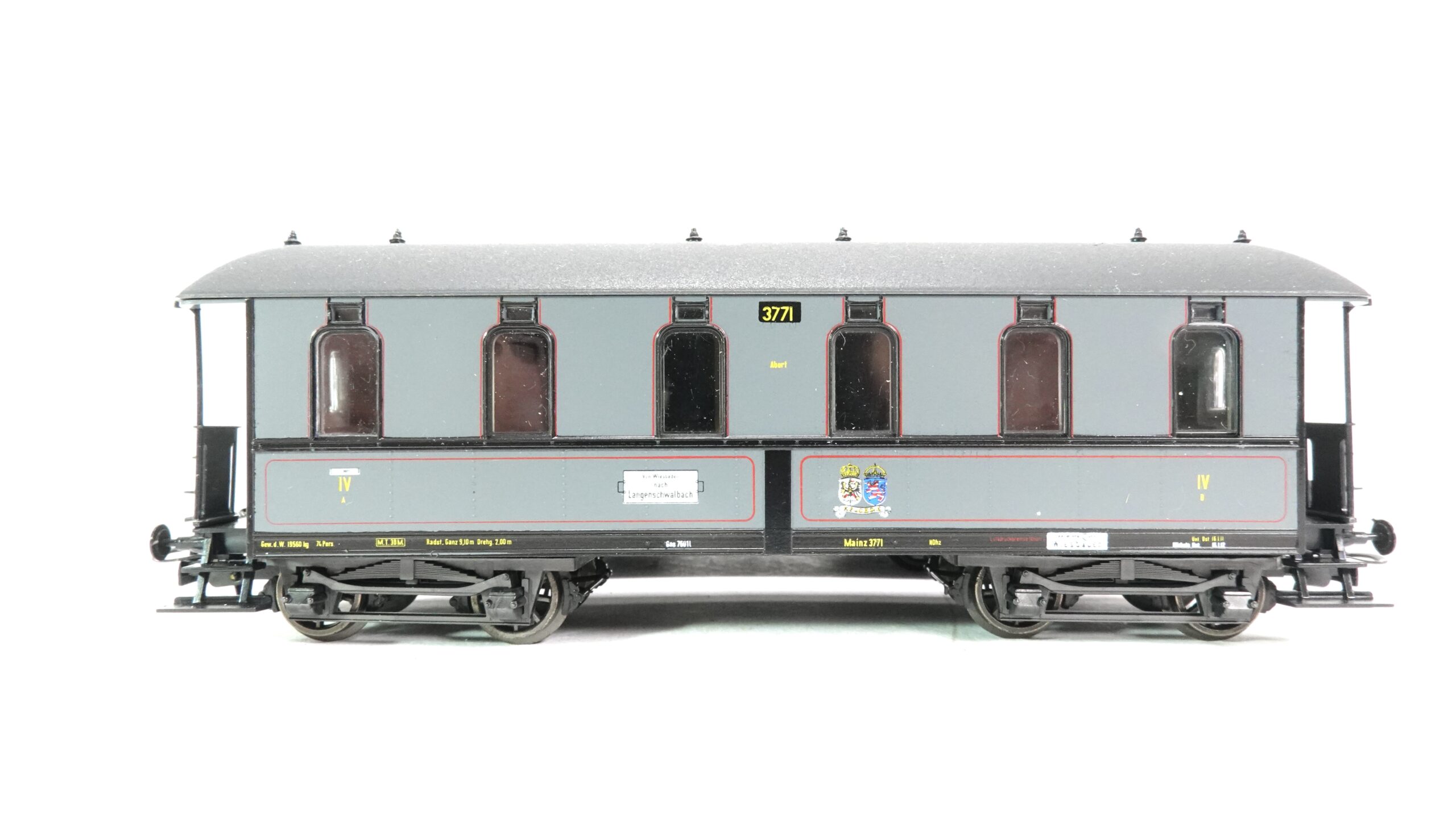 Liliput 811 H0 K.P.E.V.Wagenset 4-teilig Langenschwalbacherl | A0372 14 Liliput 811 H0 K.P.E.V.Wagenset 4-teilig Langenschwalbacherl | A0372 – Bild 14