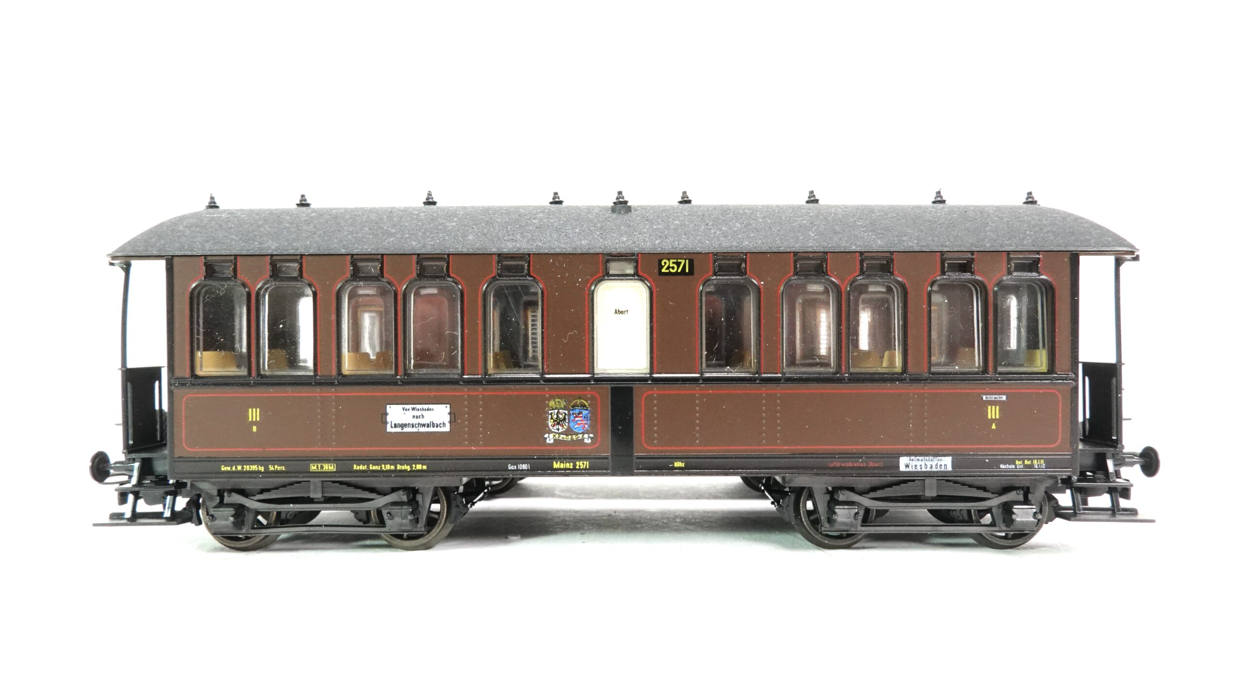 Liliput 811 H0 K.P.E.V.Wagenset 4-teilig Langenschwalbacherl | A0372 16 Liliput 811 H0 K.P.E.V.Wagenset 4-teilig Langenschwalbacherl | A0372 – Bild 16