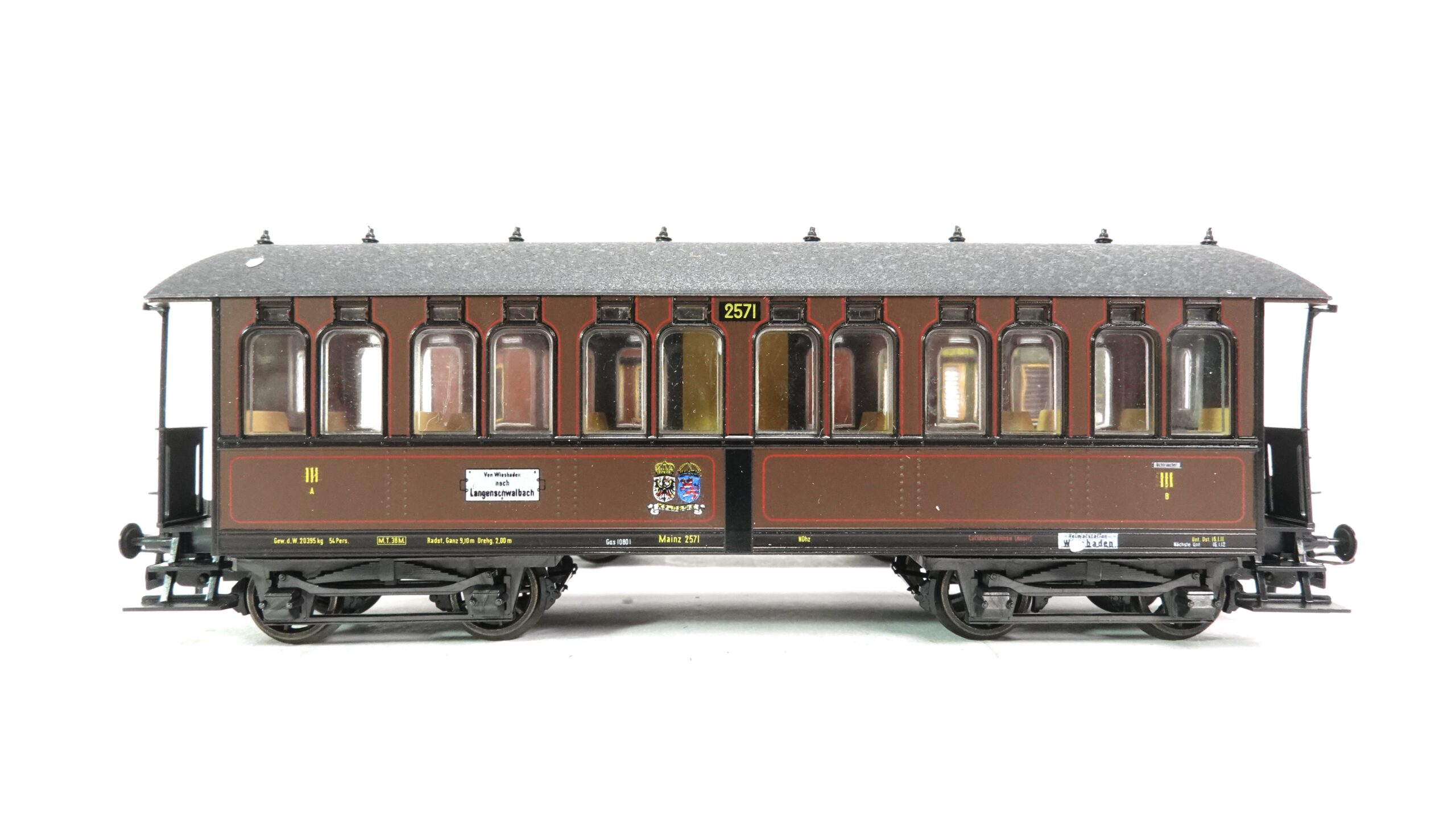 Liliput 811 H0 K.P.E.V.Wagenset 4-teilig Langenschwalbacherl | A0372 17 Liliput 811 H0 K.P.E.V.Wagenset 4-teilig Langenschwalbacherl | A0372 – Bild 17