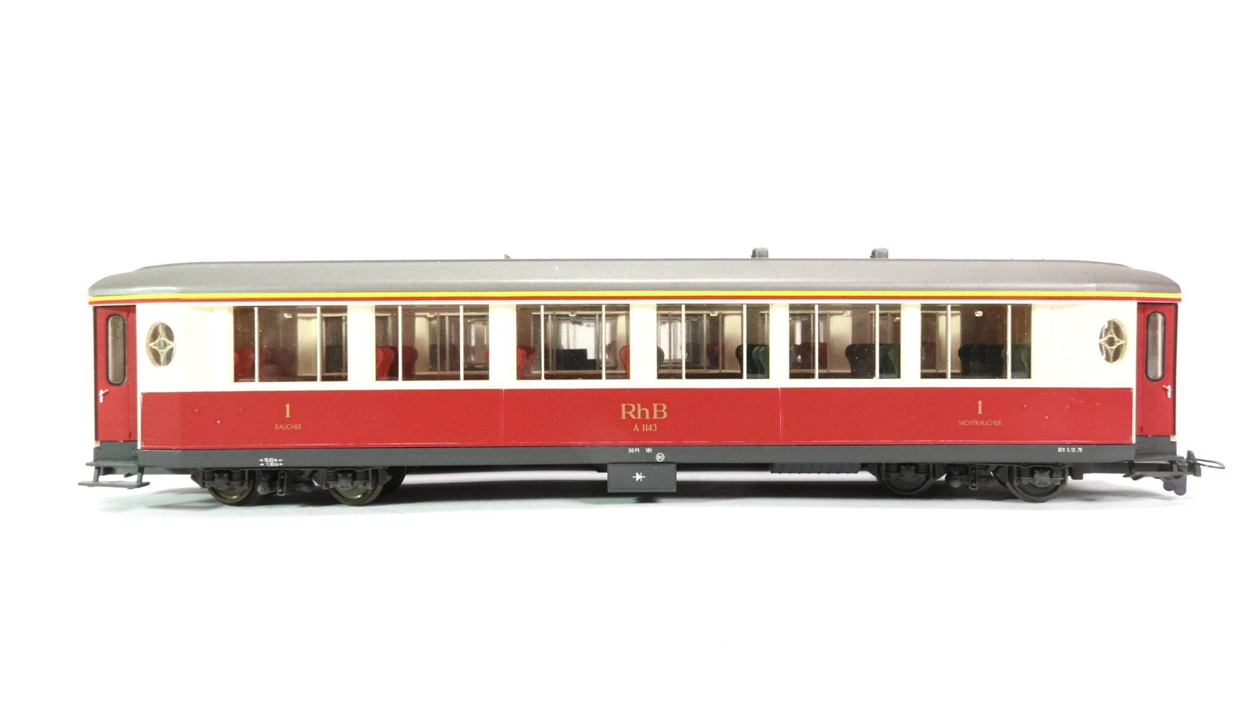 Bemo 1255 RhB H0m Salonwagens ex Pullmann / Spielware | A0400 12 Bemo 1255 RhB H0m Salonwagens ex Pullmann / Spielware | A0400 – Bild 12