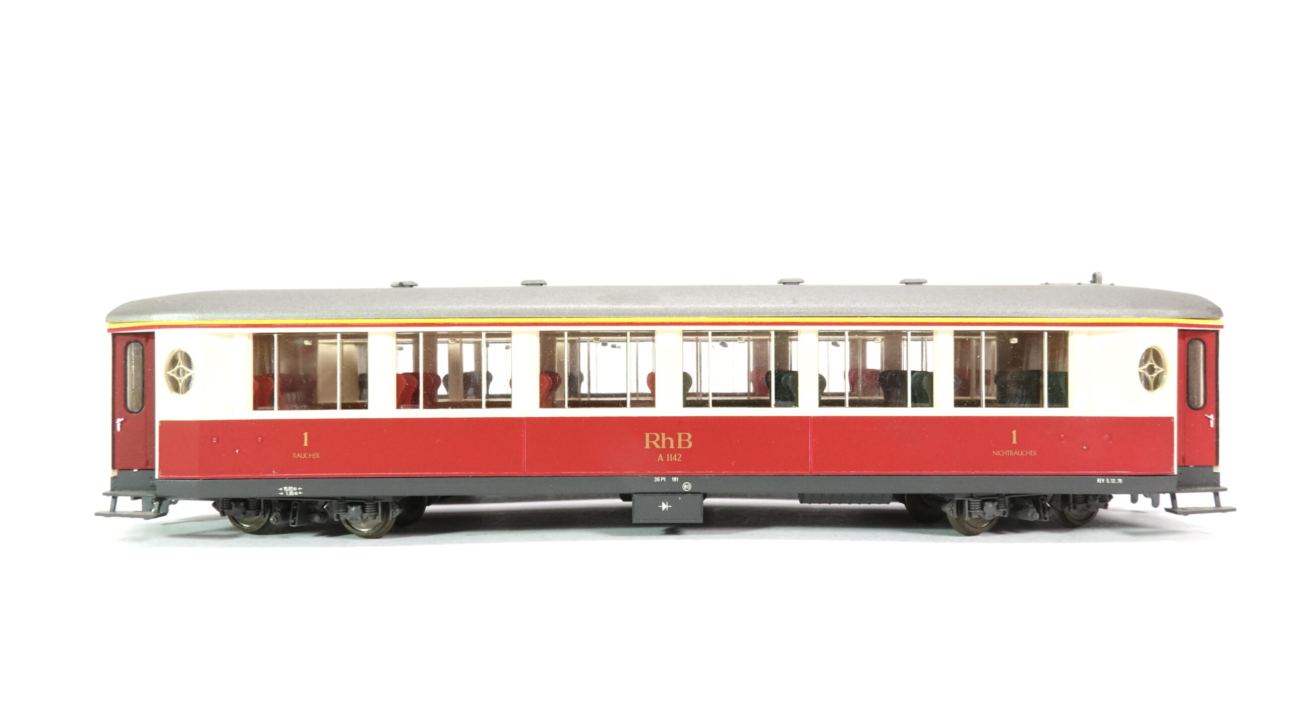 Bemo 1255 RhB H0m Salonwagens ex Pullmann / Spielware | A0400 16 Bemo 1255 RhB H0m Salonwagens ex Pullmann / Spielware | A0400 – Bild 16