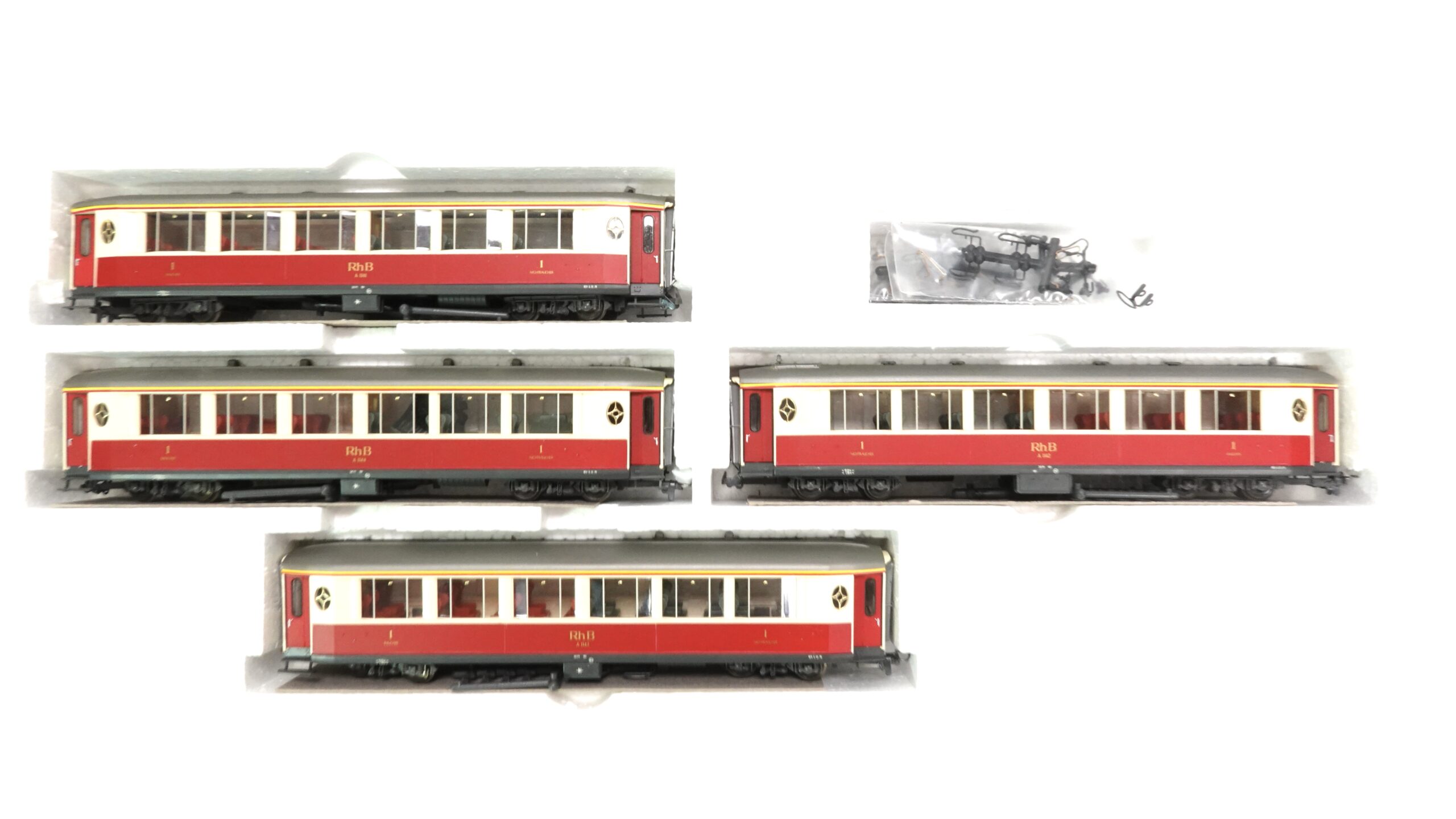 Bemo 1255 RhB H0m Salonwagens ex Pullmann / Spielware | A0400 1 Bemo 1255 RhB H0m Salonwagens ex Pullmann / Spielware | A0400