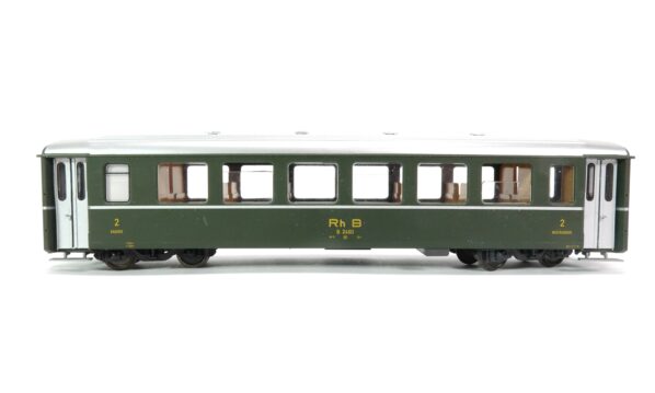 Bemo 3255 H0m RhB Personenwagen grün 2. Klasse | A0433