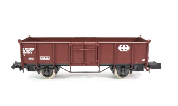 Rivarossi 9323 N SBB Hochbordwagen braun