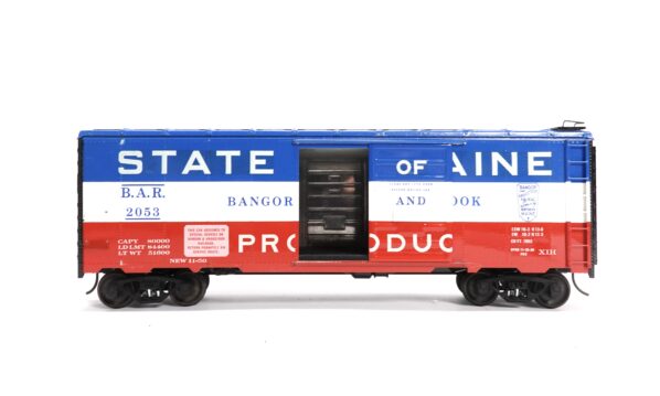 WSM 0 USA B.A.R Box Car State of Maine | 0285