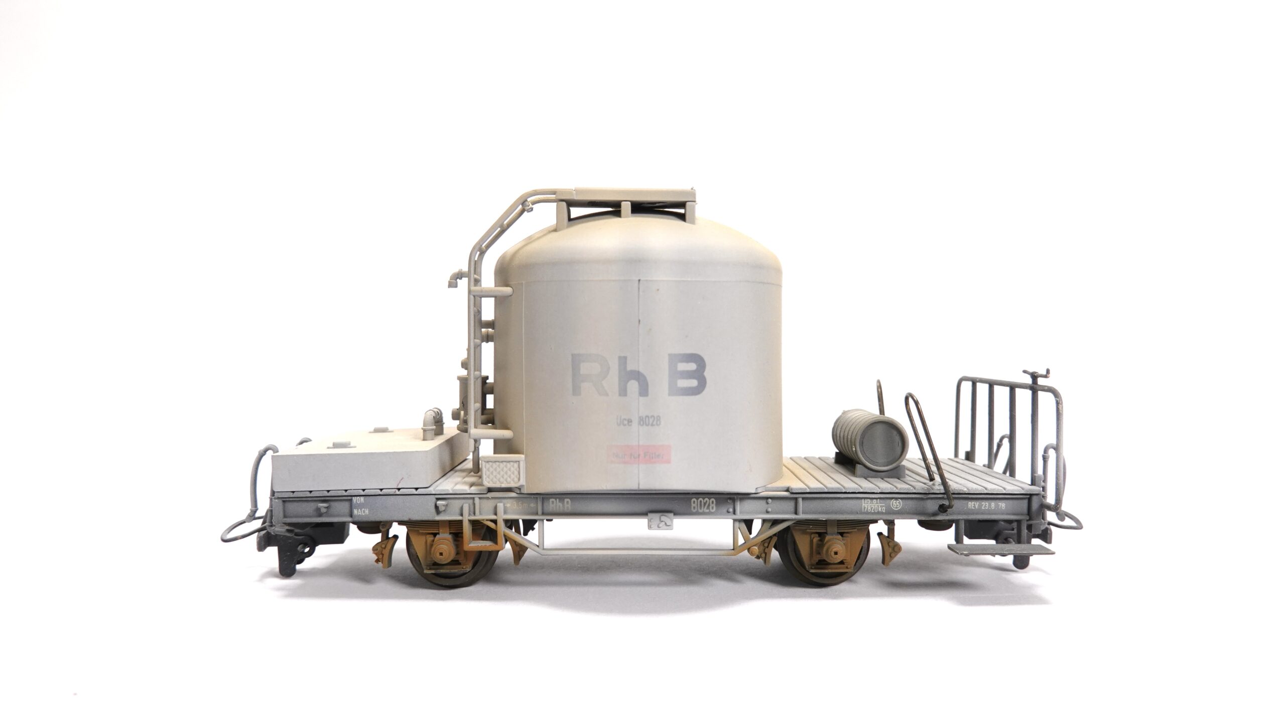 Bemo 2253 H0m RhB Zementwagen dezent veraltet | A0486 4 Bemo 2253 H0m RhB Zementwagen dezent veraltet | A0486 – Bild 4