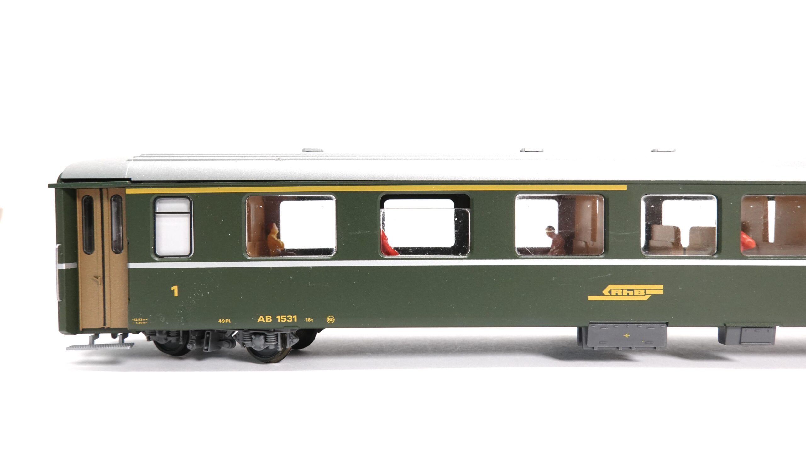 Bemo 3251 111 H0m RhB Personenwagen AB grün 1531 | A0492 7 Bemo 3251 111 H0m RhB Personenwagen AB grün 1531 | A0492 – Bild 7