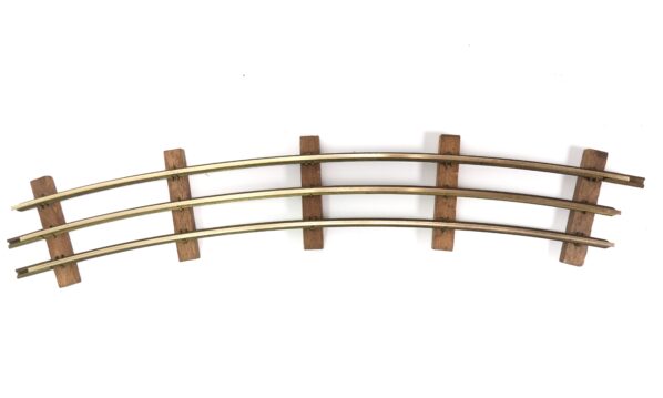 Buco 122 0 AE gebogene Schiene Messing R122