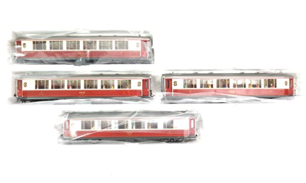Bemo 2272 114 H0m RhB vier Salonwagen der RhB | Spielware | A0498